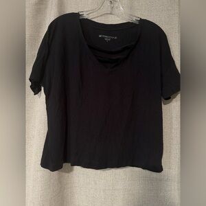 Beyond Yoga | Classic Black Short Sleeve Top | S